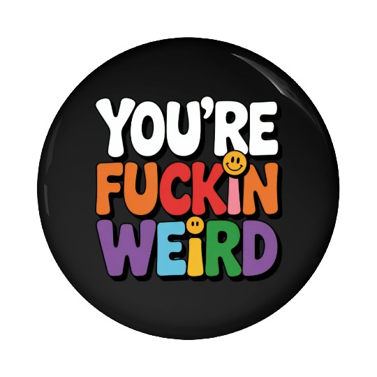 Colorful Affirmation Statement Pin Buttons