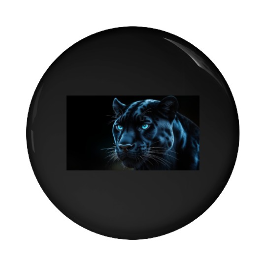 Black Panther Pin Buttons