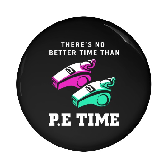 Physical Education Teacher Sports Teaching Pin Buttons