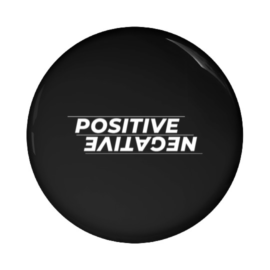 Bold Positive Energy Typography Design Pin Buttons