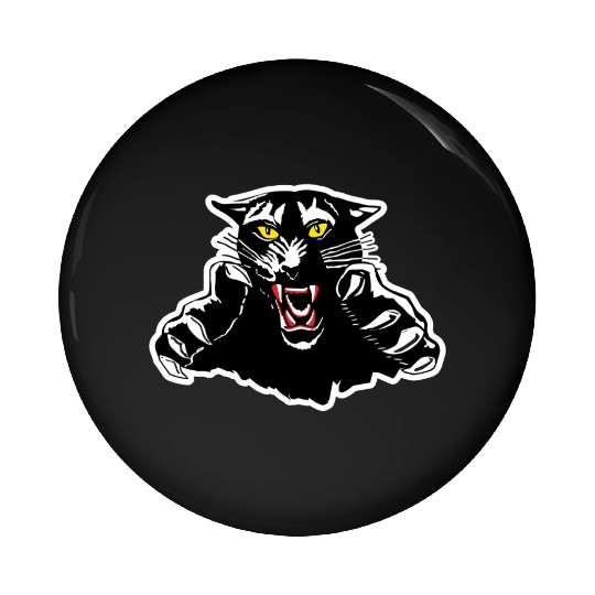 Black Panther Claw Design Pin Buttons