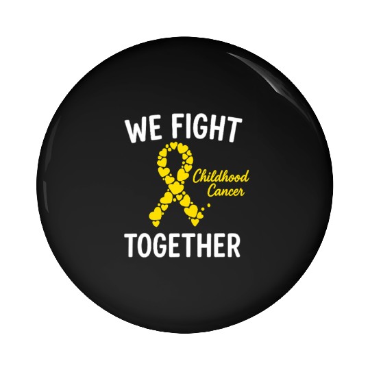 Childhood Cancer Awareness Pin Buttons