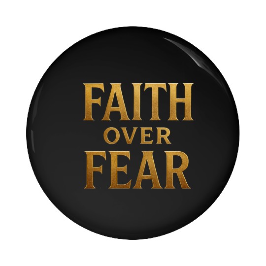 Fearless Faith Pin Buttons
