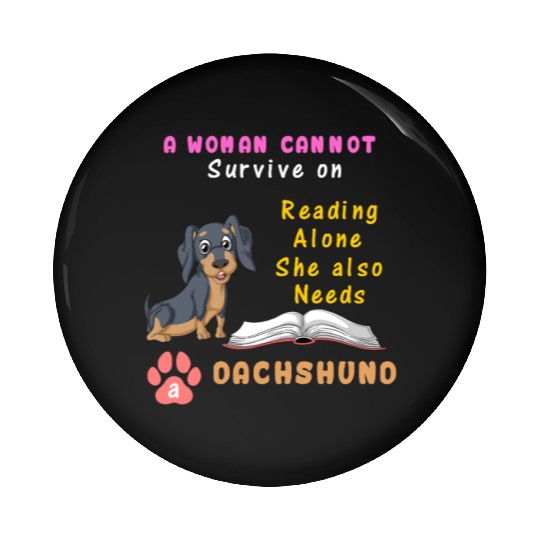 Dachshund Pin Buttons