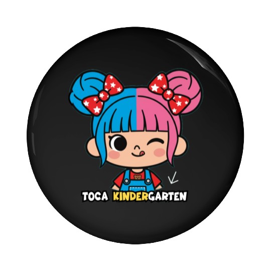 Toca Kindergarten  Pin Buttons