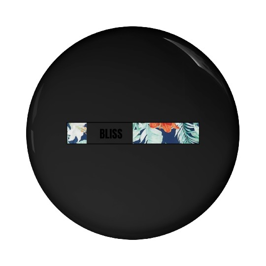 Tropical Botanical Bliss Pin Buttons