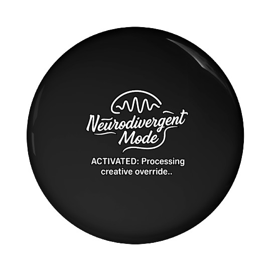Neurodivergent Mode Activation Pin Buttons