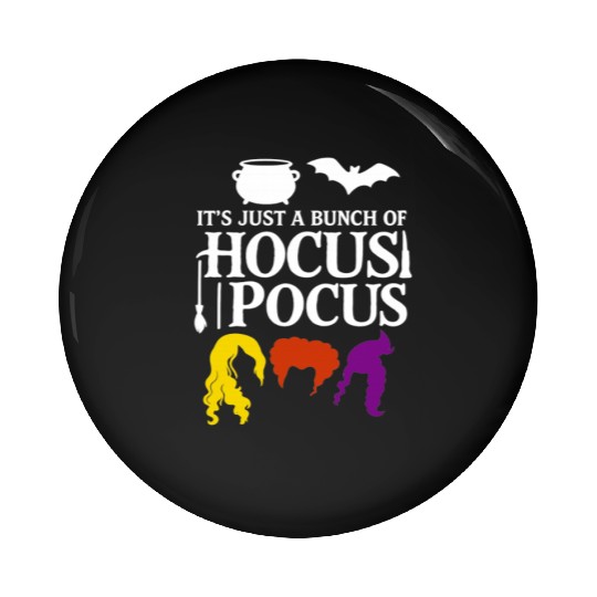 Hocus Pocus Haloween Party Pin Buttons