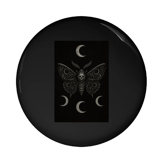 Dark Celestial Butterfly Tapestry Pin Buttons