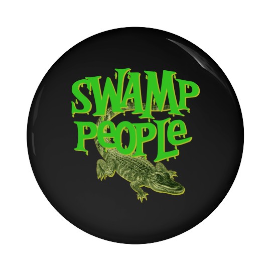 Swamp People Alligators Pin Buttons