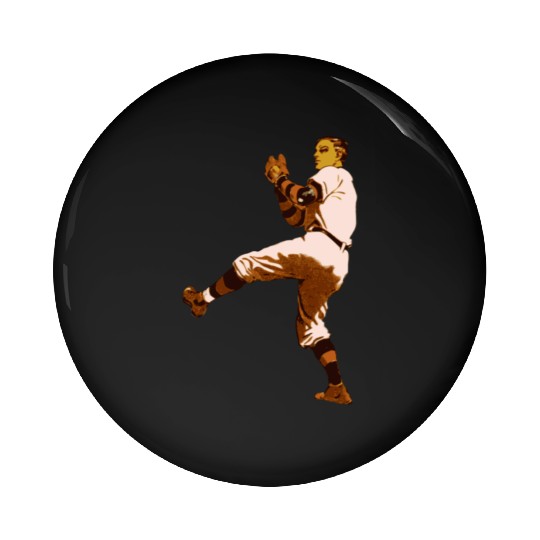 Baseball Pitcher Pin Buttons