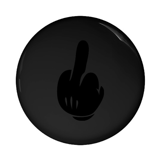 Middle Finger - stayflyclothing.com Pin Buttons