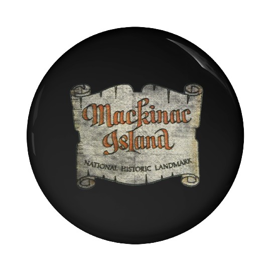 Mackinac Island Pin Buttons