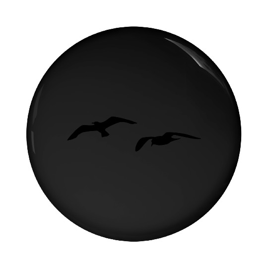 sea gull seagull harbour bird beach sailing ocean Pin Buttons