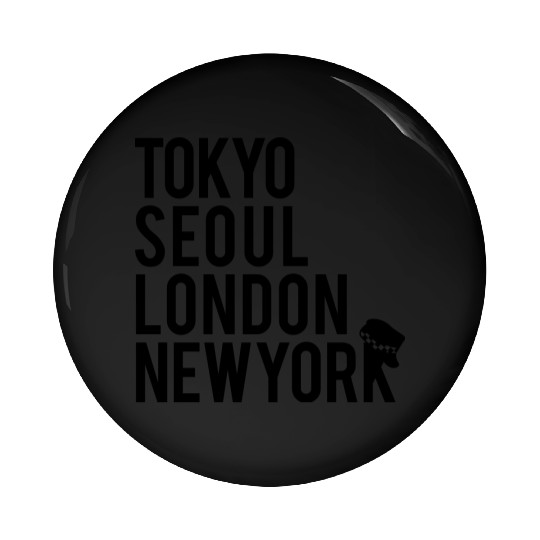Girls' Generation - Mr. Taxi (Black Font) Pin Buttons