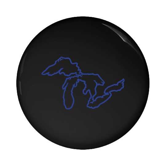 Great Lakes Pin Buttons