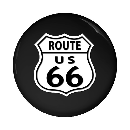 Route 66 Pin Buttons