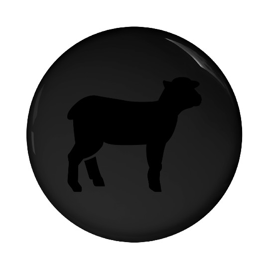 Lamb Pin Buttons