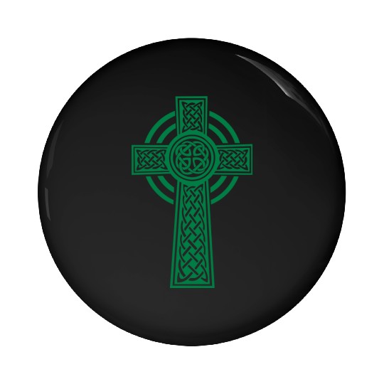 Celtic cross Pin Buttons
