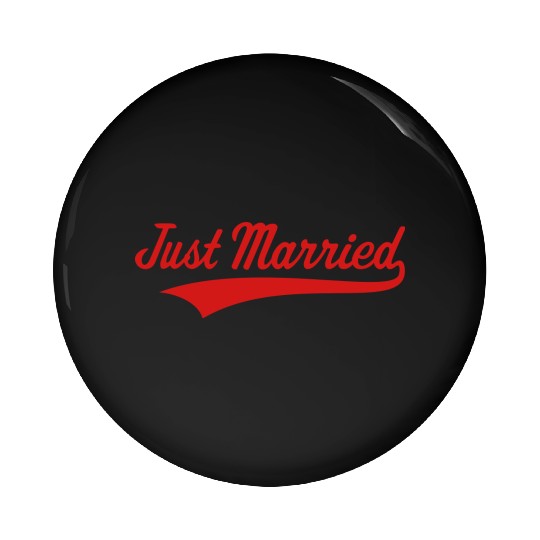 Just Married (Marriage / Wedding) Pin Buttons