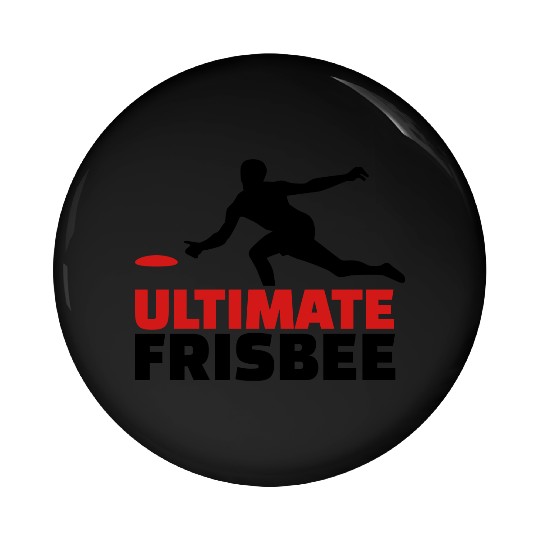 Ultimate Frisbee Pin Buttons