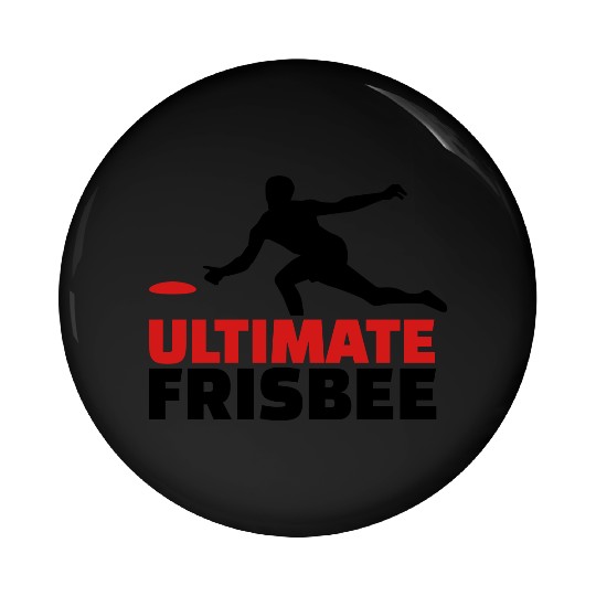 Ultimate Frisbee Pin Buttons