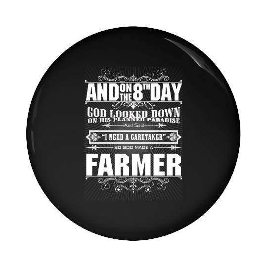 Farmer farmers piglet farmer stupid farmer farme Pin Buttons