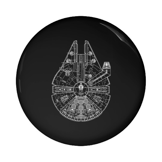 Star wars - Awesome Pin Buttons for Han solo fans