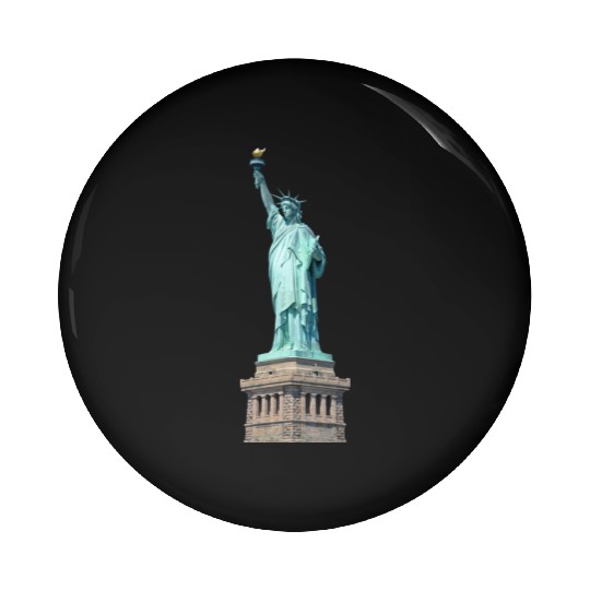 Statue Of Liberty Pin Buttons