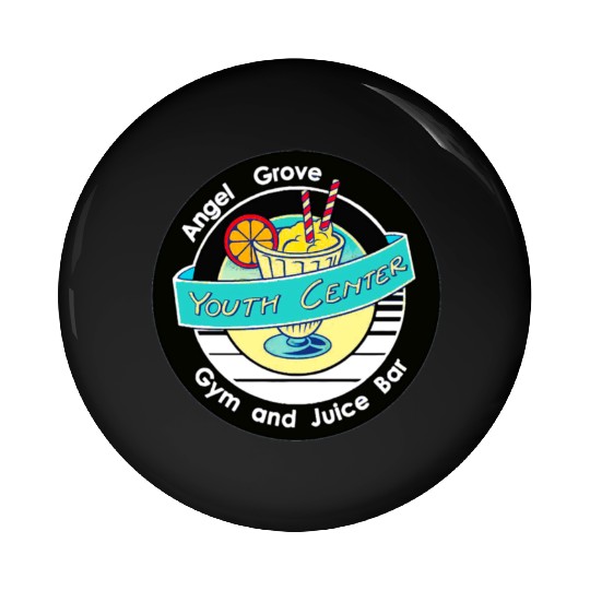 Angel Grove Youth Center - Gym & Juice Bar Pin Buttons