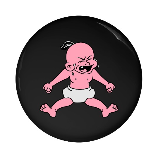 angry cry crying angry roar flaming nerves loud wh Pin Buttons