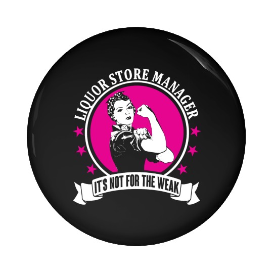 Liquor Store Manager Pin Buttons