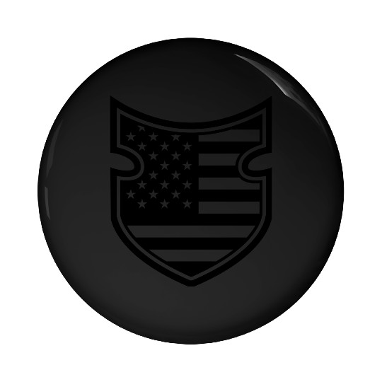 shield emblem america united states stars 3 colors Pin Buttons