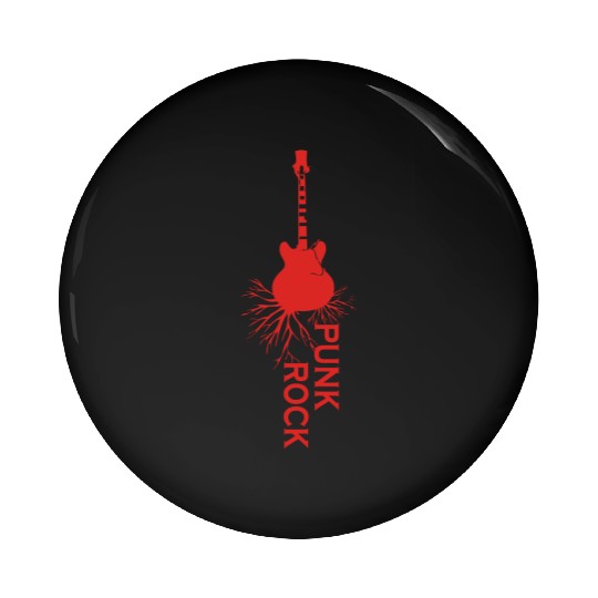 Punk Rock Pin Buttons