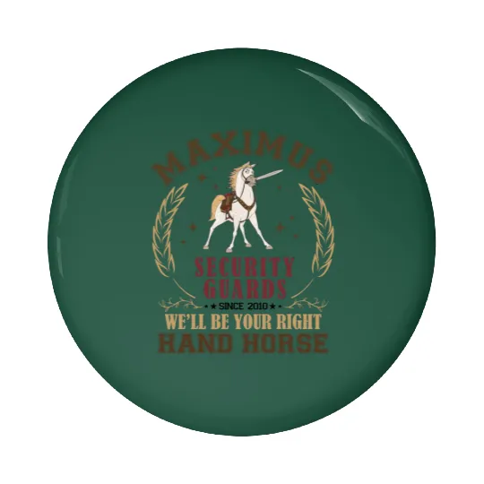 Discover Disney Tangled Maximus Horse Security Guards Retro Pin Buttons