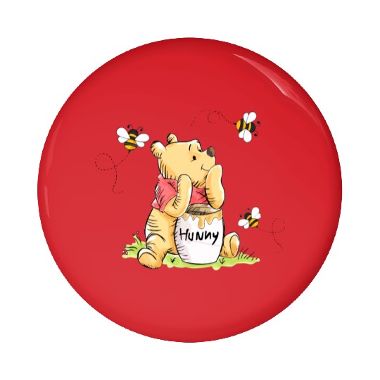 Vintage Pooh Pin Buttons, Minimal Winnie The Pooh Pin Buttons, Disney Trip Pin Buttons