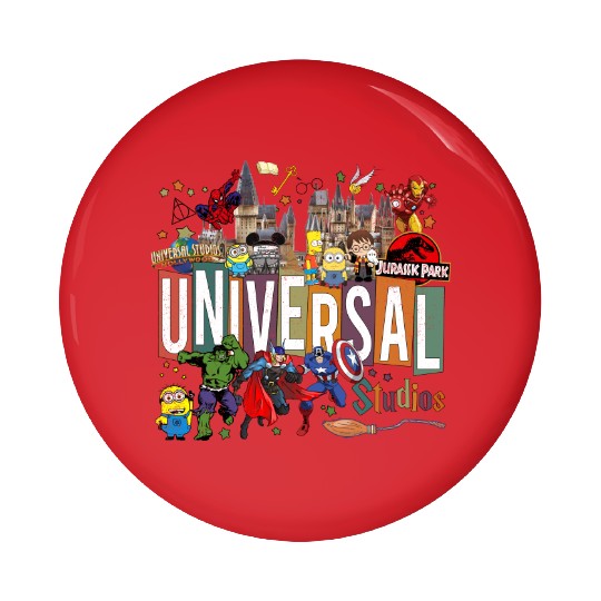 Disney Universal Studios  Pin Buttons, Disney Trip Family Pin Buttons, Universal Studio Trip Pin Buttons, Disneyworld Pin Buttons