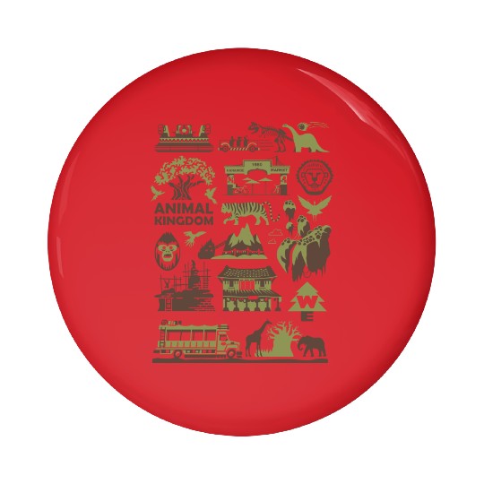 Animal Kingdom Retro Pin Buttons, Disney Animal Pin Buttons, Disney Wild Pin Buttons, Vintage Safari Mode Pin Buttons