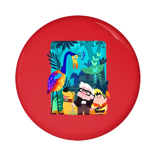 Disney Up Pin Buttons, Disney Pixar Adventure Is Out There Matching