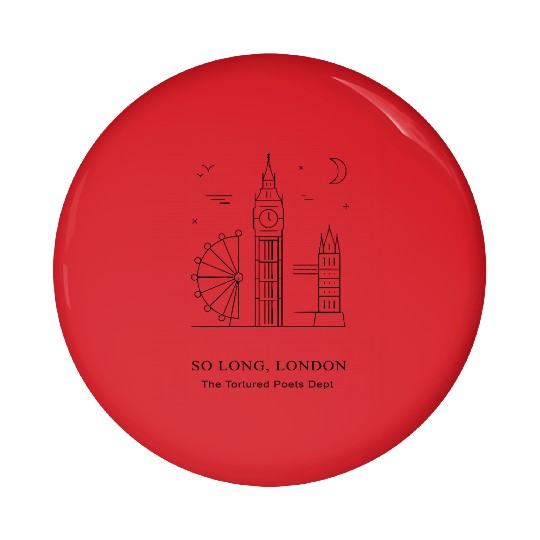 Discover So Long, London TTPD Pin Buttons, TTPD Pin Buttons, Taylor, Taylor