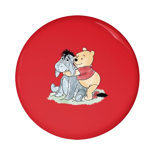 Pooh and Eeyore Pin Buttons, Winnie The Pooh, Disney Pin Buttons