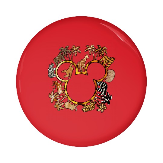 Disney Animal Kingdom Pin Buttons, Disney Wild Pin Buttons