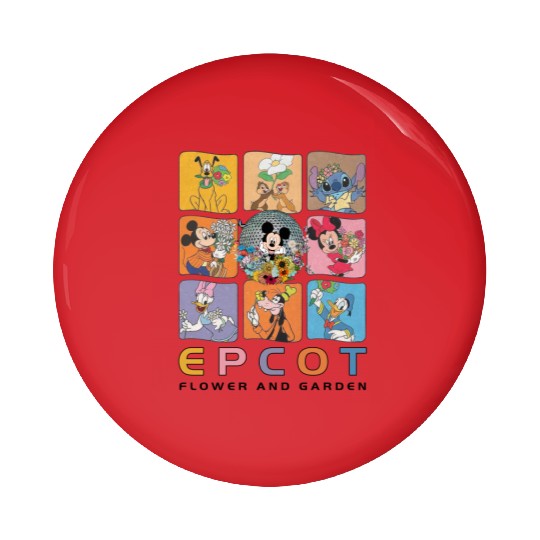 Disney Epcot Flower & Garden Festival 2024 Pin Buttons