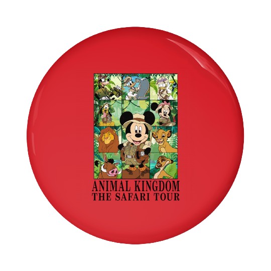 Disney Animal Kingdom The Safari Tour Pin Buttons, Safari Family Matching
