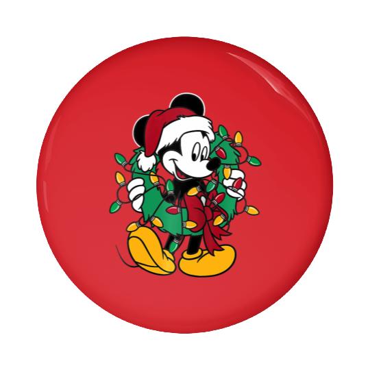 Disney Mickey Mouse Lights Raglan Baseball Pin Buttons Pin Buttons