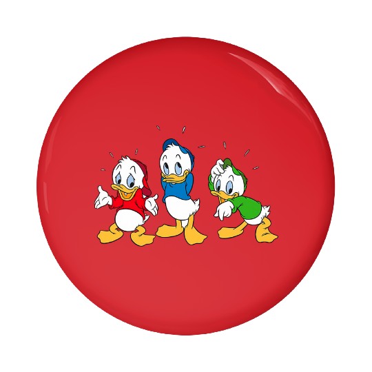 Disney DuckTales Pin Buttons, Disney Huey, Dewey, and Louie Pin Buttons