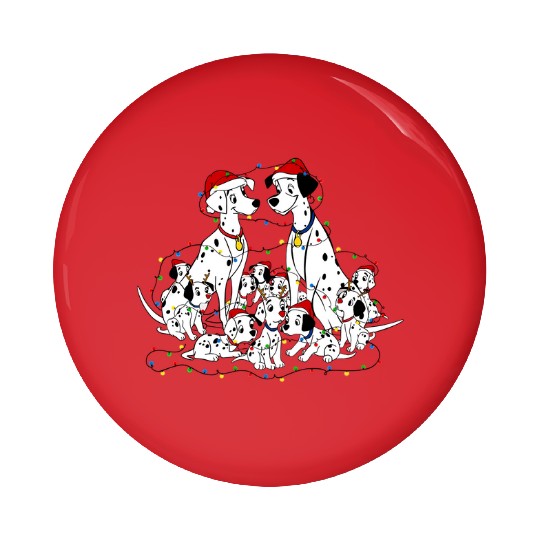 Disney Santa 101 Dalmatians Christmas Lights Pin Buttons