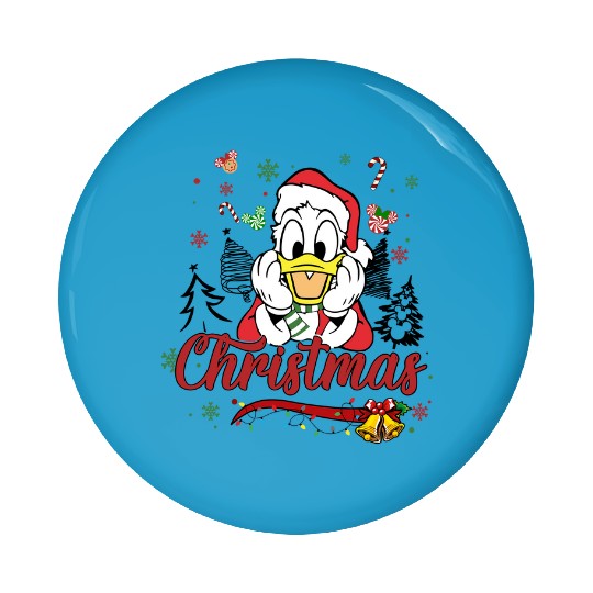 Discover Donald Christmas Disney Pin Buttons, Disney Christmas Pin Buttons