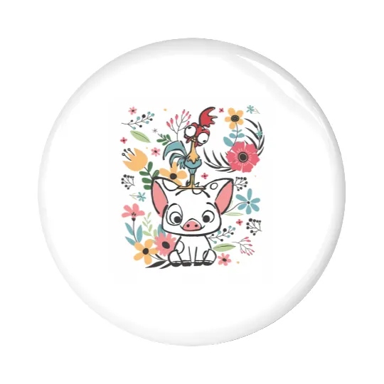 Disney Moana Pin Buttons, Disney Moana