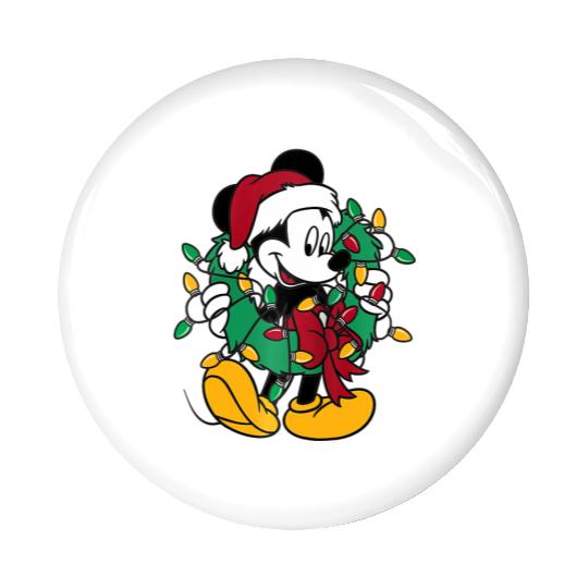 Disney Mickey Mouse Lights Raglan Baseball Pin Buttons Pin Buttons